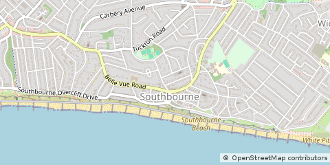 Map of Bournemouth
