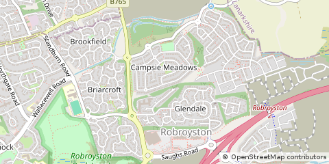 Map of Glasgow