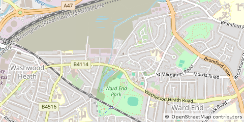 Map of Birmingham