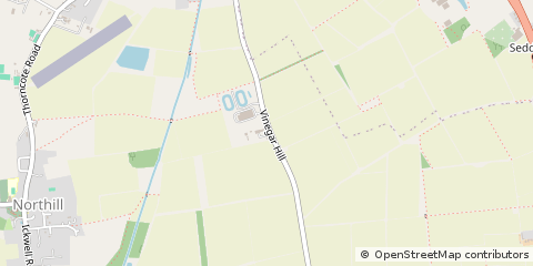 Map of Sandy, Bedfordshire