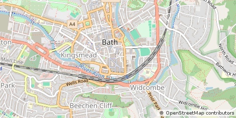 Map of Bath
