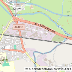 Map of Keighley, West Yorkshire