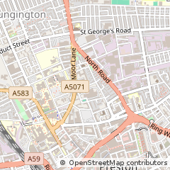 Map of Preston