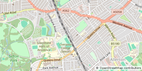 Map of Liverpool
