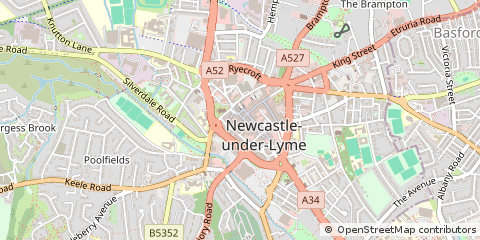 Map of Newcastle