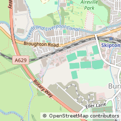 Map of Skipton, North Yorkshire
