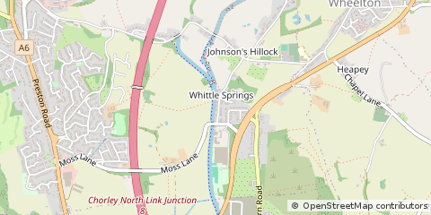 Map of Chorley