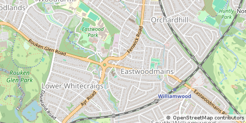 Map of Glasgow