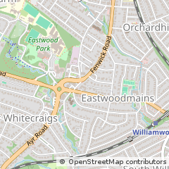 Map of Glasgow