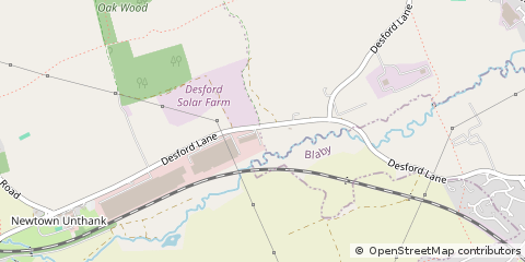 Map of Leicester, Leicestershire