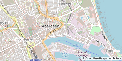 Map of Aberdeen