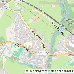 Map of Botley, Hampshire