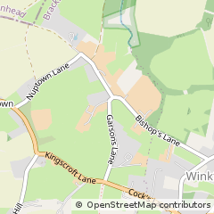 Map of Bracknell, Berkshire