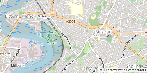Map of Southampton