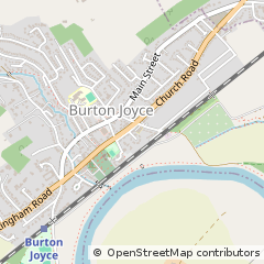 Map of Nottingham, Nottinghamshire