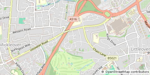 Map of Derby
