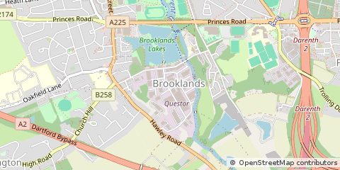 Map of Dartford
