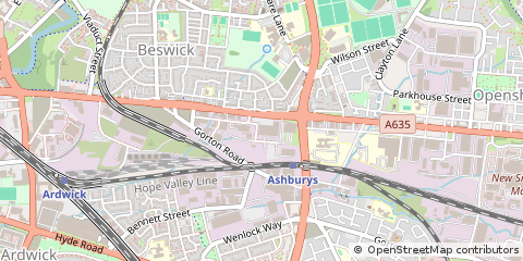 Map of Manchester