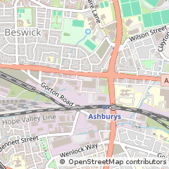 Map of Manchester