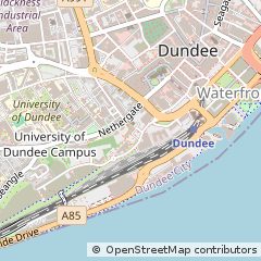 Map of Dundee
