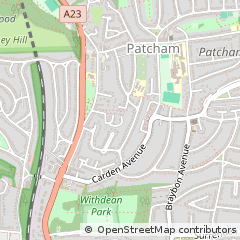Map of Brighton, Sussex