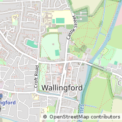 Map of Wallingford, Oxfordshire