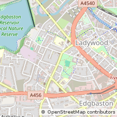 Map of Birmingham