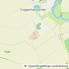 Map of Coggeshall, Essex