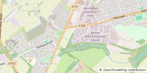 Map of Loanhead