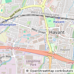Map of Havant, Hampshire