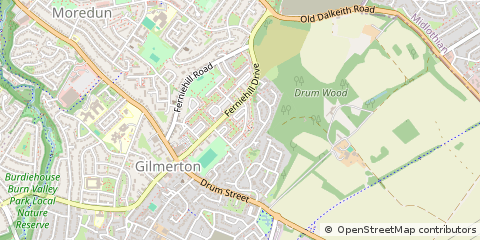 Map of Edinburgh