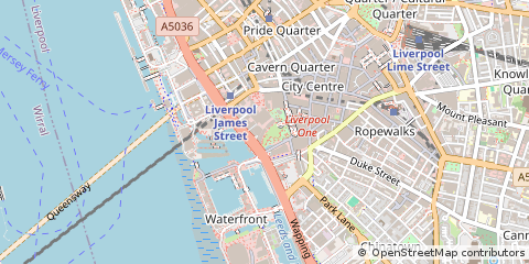 Map of Liverpool