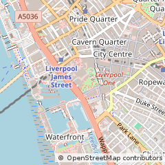 Map of Liverpool