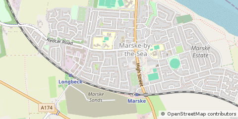 Map of Redcar