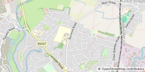Map of Market Harborough