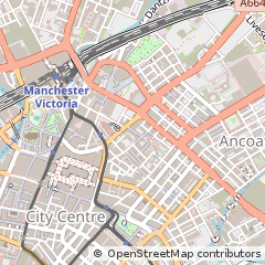 Map of Manchester