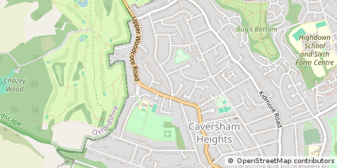Map of Berkshire
