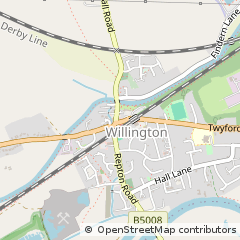 Map of Derby, Cheshire