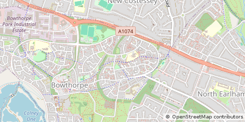 Map of Norwich