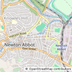 Map of Bourne, Lincolnshire