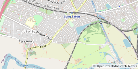 Map of Nottingham