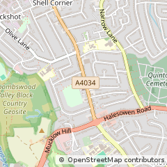 Map of Halesowen