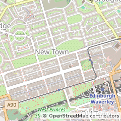 Map of Edinburgh
