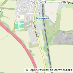 Map of Saffron Walden