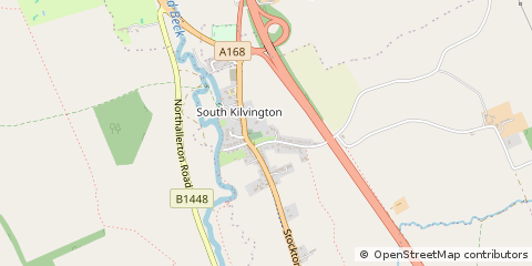Map of South Kilvington