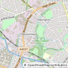 Map of Tipton, West Midlands