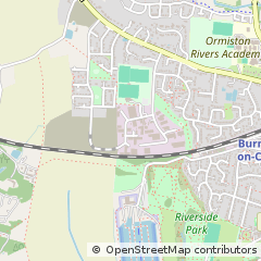 Map of Burnham-on-Crouch