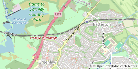 Map of Glasgow