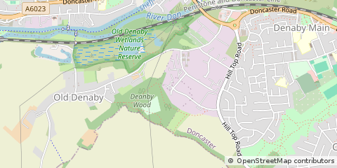 Map of Doncaster