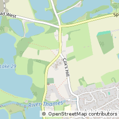 Map of Swindon, Wiltshire